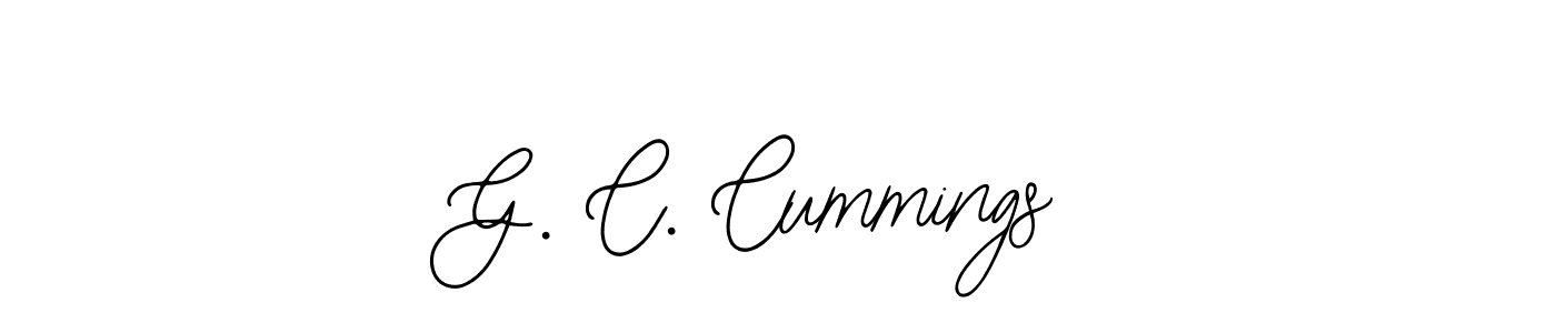 See photos of G. C. Cummings official signature by Spectra . Check more albums & portfolios. Read reviews & check more about Bearetta-2O07w font. G. C. Cummings signature style 12 images and pictures png