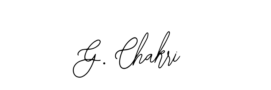 Create a beautiful signature design for name G. Chakri. With this signature (Bearetta-2O07w) fonts, you can make a handwritten signature for free. G. Chakri signature style 12 images and pictures png