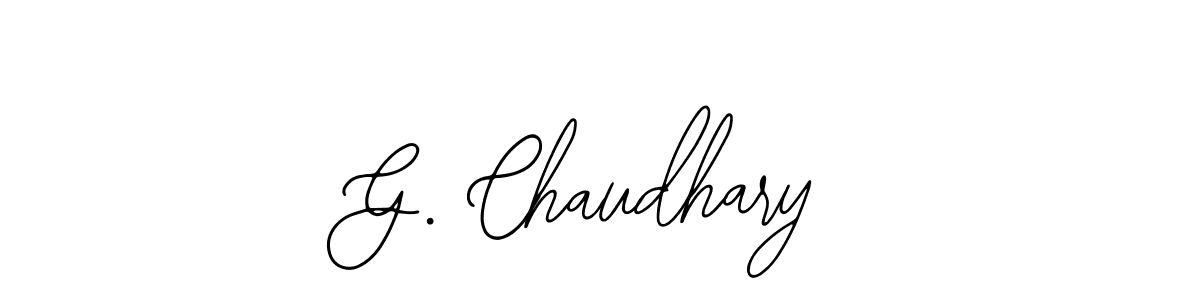 Best and Professional Signature Style for G. Chaudhary. Bearetta-2O07w Best Signature Style Collection. G. Chaudhary signature style 12 images and pictures png