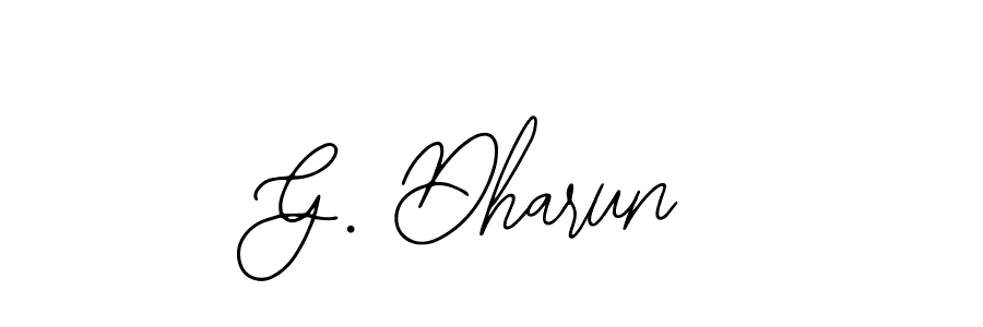 This is the best signature style for the G. Dharun name. Also you like these signature font (Bearetta-2O07w). Mix name signature. G. Dharun signature style 12 images and pictures png