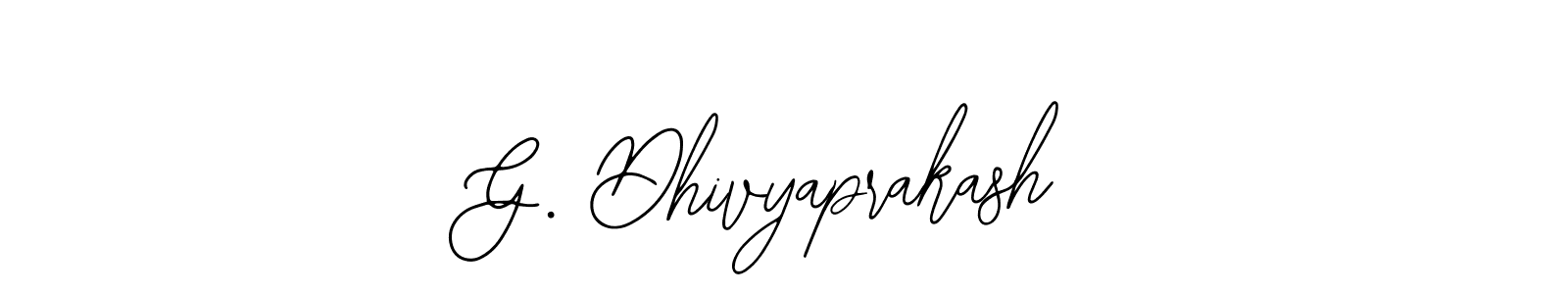 It looks lik you need a new signature style for name G. Dhivyaprakash. Design unique handwritten (Bearetta-2O07w) signature with our free signature maker in just a few clicks. G. Dhivyaprakash signature style 12 images and pictures png