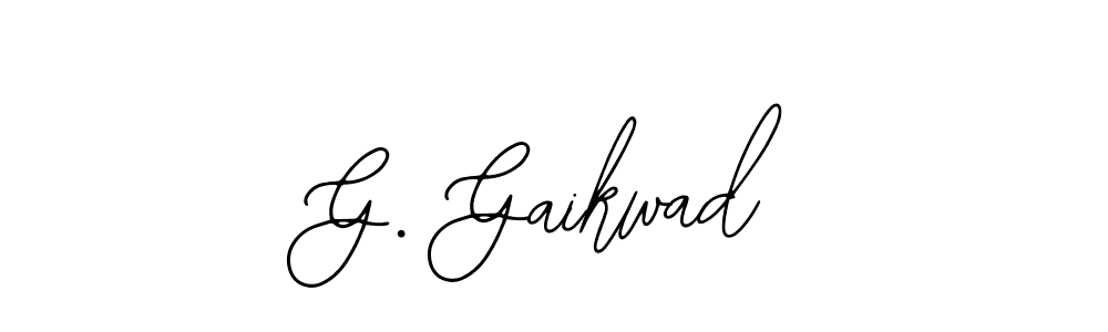 G. Gaikwad stylish signature style. Best Handwritten Sign (Bearetta-2O07w) for my name. Handwritten Signature Collection Ideas for my name G. Gaikwad. G. Gaikwad signature style 12 images and pictures png
