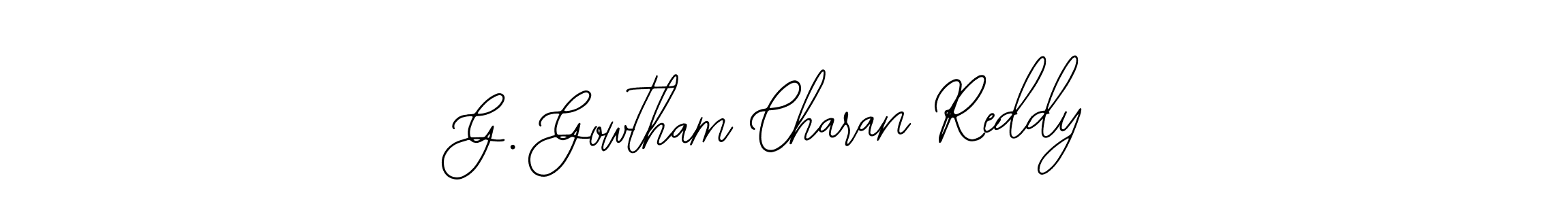 How to Draw G. Gowtham Charan Reddy signature style? Bearetta-2O07w is a latest design signature styles for name G. Gowtham Charan Reddy. G. Gowtham Charan Reddy signature style 12 images and pictures png