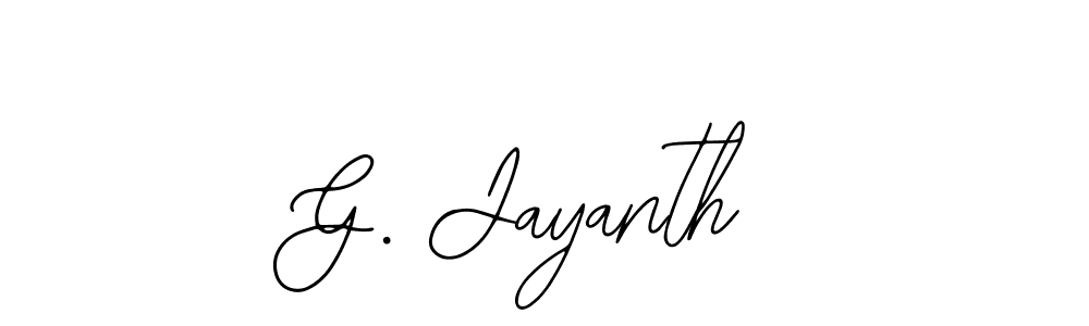 Best and Professional Signature Style for G. Jayanth. Bearetta-2O07w Best Signature Style Collection. G. Jayanth signature style 12 images and pictures png