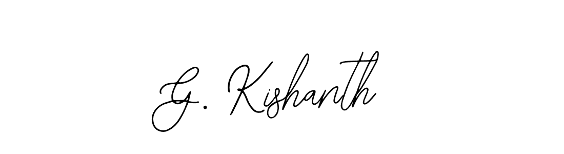 Make a short G. Kishanth signature style. Manage your documents anywhere anytime using Bearetta-2O07w. Create and add eSignatures, submit forms, share and send files easily. G. Kishanth signature style 12 images and pictures png