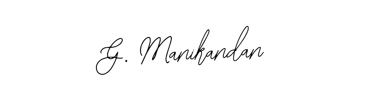 G. Manikandan stylish signature style. Best Handwritten Sign (Bearetta-2O07w) for my name. Handwritten Signature Collection Ideas for my name G. Manikandan. G. Manikandan signature style 12 images and pictures png