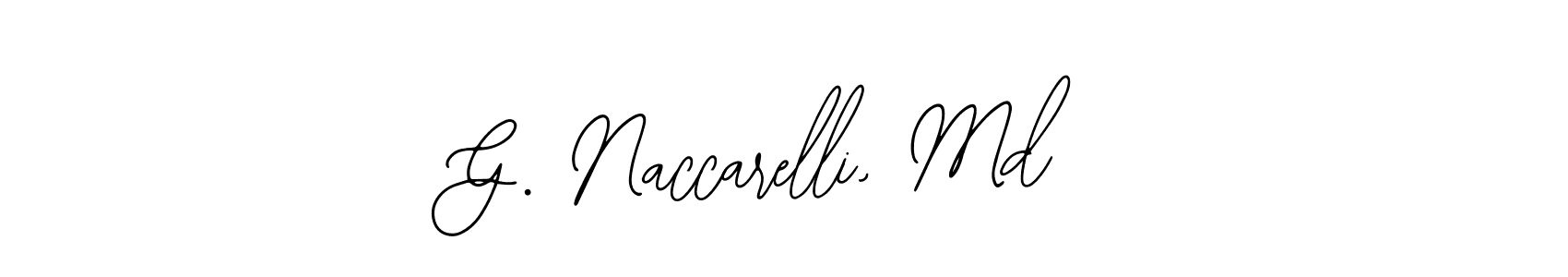 if you are searching for the best signature style for your name G. Naccarelli, Md. so please give up your signature search. here we have designed multiple signature styles  using Bearetta-2O07w. G. Naccarelli, Md signature style 12 images and pictures png