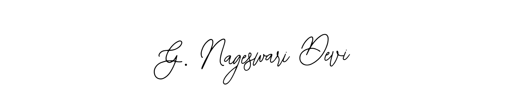 Make a beautiful signature design for name G. Nageswari Devi. With this signature (Bearetta-2O07w) style, you can create a handwritten signature for free. G. Nageswari Devi signature style 12 images and pictures png