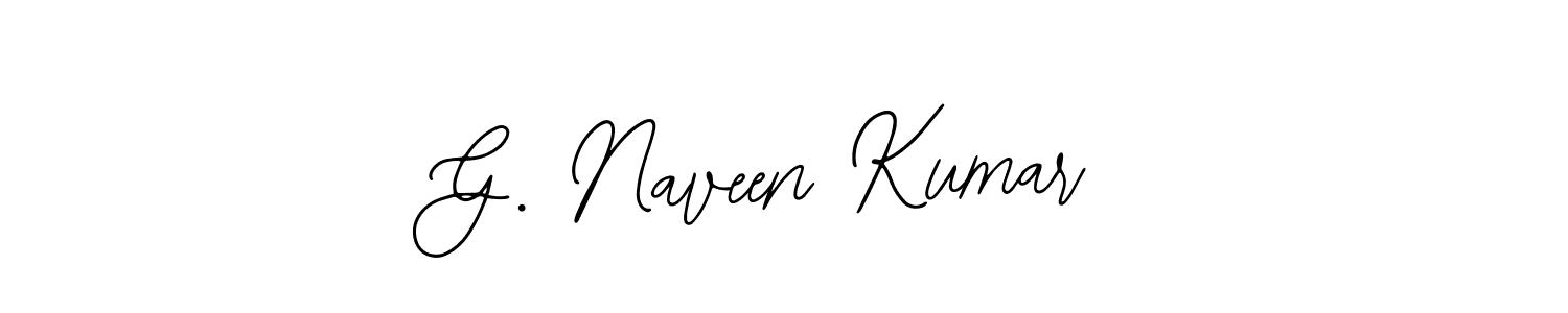 How to make G. Naveen Kumar signature? Bearetta-2O07w is a professional autograph style. Create handwritten signature for G. Naveen Kumar name. G. Naveen Kumar signature style 12 images and pictures png