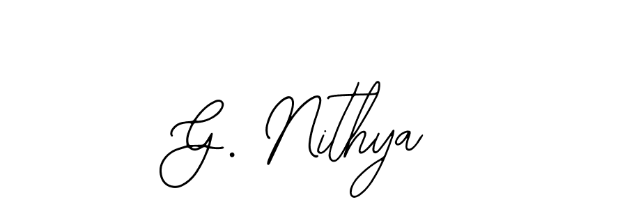 Similarly Bearetta-2O07w is the best handwritten signature design. Signature creator online .You can use it as an online autograph creator for name G. Nithya. G. Nithya signature style 12 images and pictures png