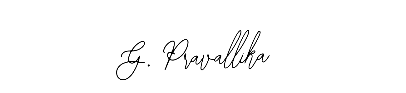 Once you've used our free online signature maker to create your best signature Bearetta-2O07w style, it's time to enjoy all of the benefits that G. Pravallika name signing documents. G. Pravallika signature style 12 images and pictures png