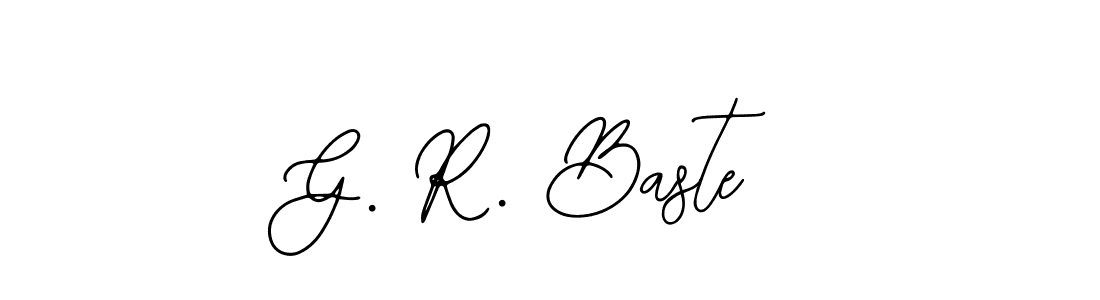You should practise on your own different ways (Bearetta-2O07w) to write your name (G. R. Baste) in signature. don't let someone else do it for you. G. R. Baste signature style 12 images and pictures png