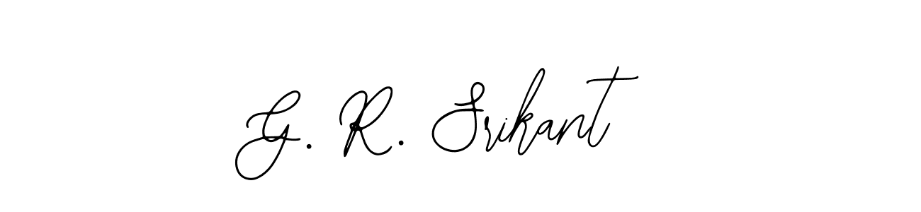 Best and Professional Signature Style for G. R. Srikant. Bearetta-2O07w Best Signature Style Collection. G. R. Srikant signature style 12 images and pictures png