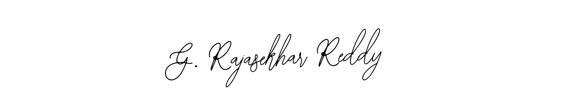 Use a signature maker to create a handwritten signature online. With this signature software, you can design (Bearetta-2O07w) your own signature for name G. Rajasekhar Reddy. G. Rajasekhar Reddy signature style 12 images and pictures png