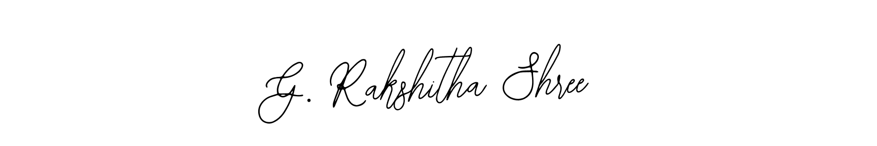 It looks lik you need a new signature style for name G. Rakshitha Shree. Design unique handwritten (Bearetta-2O07w) signature with our free signature maker in just a few clicks. G. Rakshitha Shree signature style 12 images and pictures png