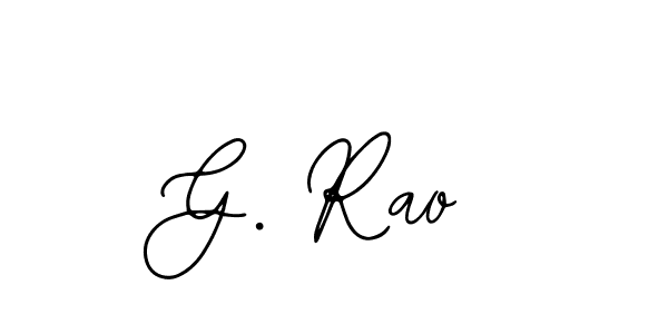 It looks lik you need a new signature style for name G. Rao. Design unique handwritten (Bearetta-2O07w) signature with our free signature maker in just a few clicks. G. Rao signature style 12 images and pictures png