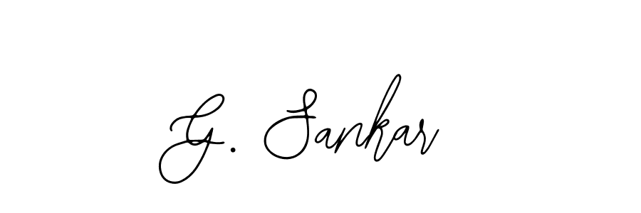 Create a beautiful signature design for name G. Sankar. With this signature (Bearetta-2O07w) fonts, you can make a handwritten signature for free. G. Sankar signature style 12 images and pictures png