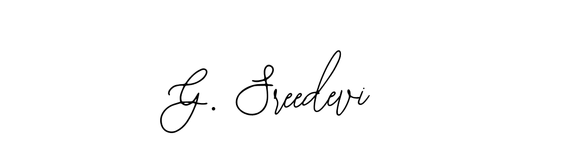 Similarly Bearetta-2O07w is the best handwritten signature design. Signature creator online .You can use it as an online autograph creator for name G. Sreedevi. G. Sreedevi signature style 12 images and pictures png