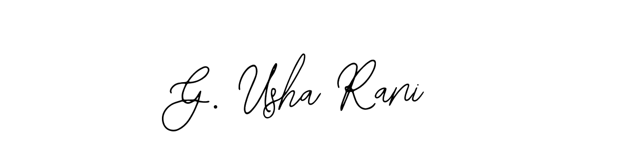 Similarly Bearetta-2O07w is the best handwritten signature design. Signature creator online .You can use it as an online autograph creator for name G. Usha Rani. G. Usha Rani signature style 12 images and pictures png