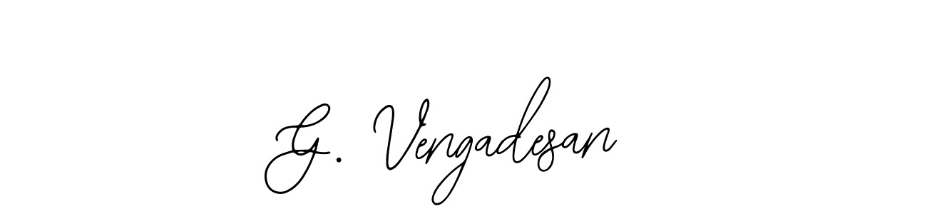 How to Draw G. Vengadesan signature style? Bearetta-2O07w is a latest design signature styles for name G. Vengadesan. G. Vengadesan signature style 12 images and pictures png