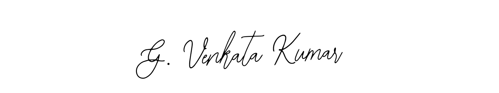 Also we have G. Venkata Kumar name is the best signature style. Create professional handwritten signature collection using Bearetta-2O07w autograph style. G. Venkata Kumar signature style 12 images and pictures png