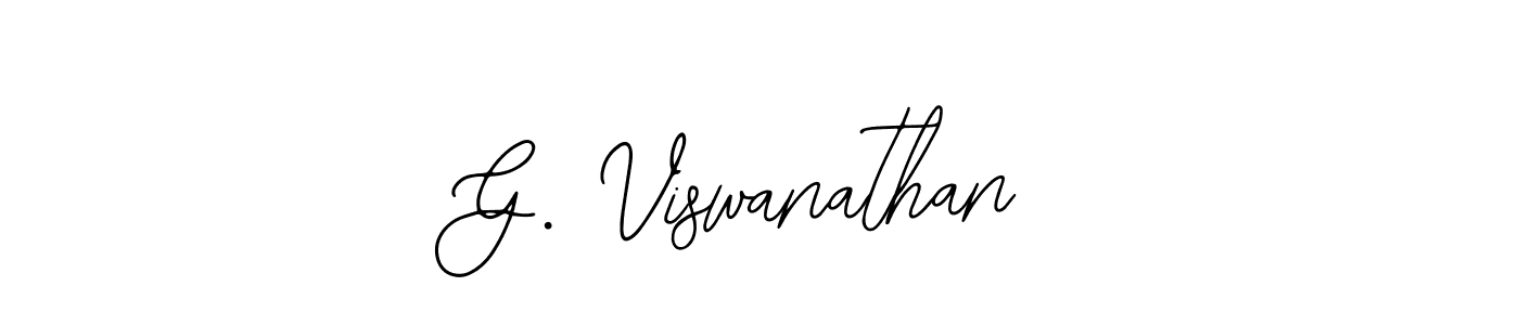 Also we have G. Viswanathan name is the best signature style. Create professional handwritten signature collection using Bearetta-2O07w autograph style. G. Viswanathan signature style 12 images and pictures png