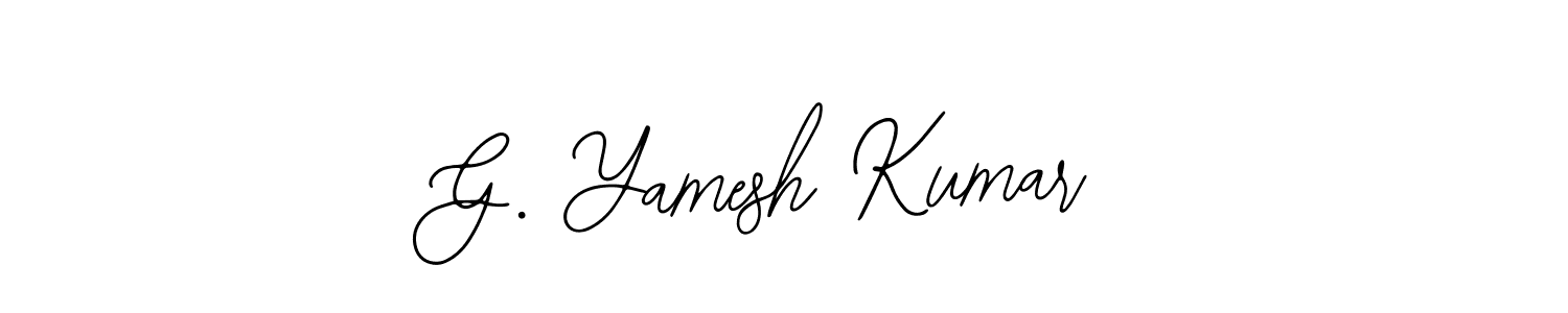 Check out images of Autograph of G. Yamesh Kumar name. Actor G. Yamesh Kumar Signature Style. Bearetta-2O07w is a professional sign style online. G. Yamesh Kumar signature style 12 images and pictures png