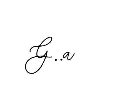 You should practise on your own different ways (Bearetta-2O07w) to write your name (G..a) in signature. don't let someone else do it for you. G..a signature style 12 images and pictures png