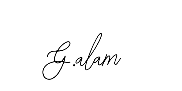 This is the best signature style for the G.alam name. Also you like these signature font (Bearetta-2O07w). Mix name signature. G.alam signature style 12 images and pictures png