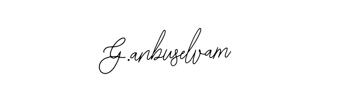 Make a beautiful signature design for name G.anbuselvam. Use this online signature maker to create a handwritten signature for free. G.anbuselvam signature style 12 images and pictures png
