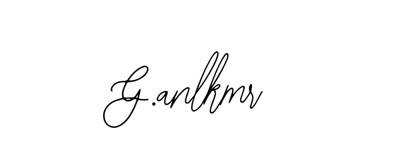 Create a beautiful signature design for name G.anlkmr. With this signature (Bearetta-2O07w) fonts, you can make a handwritten signature for free. G.anlkmr signature style 12 images and pictures png