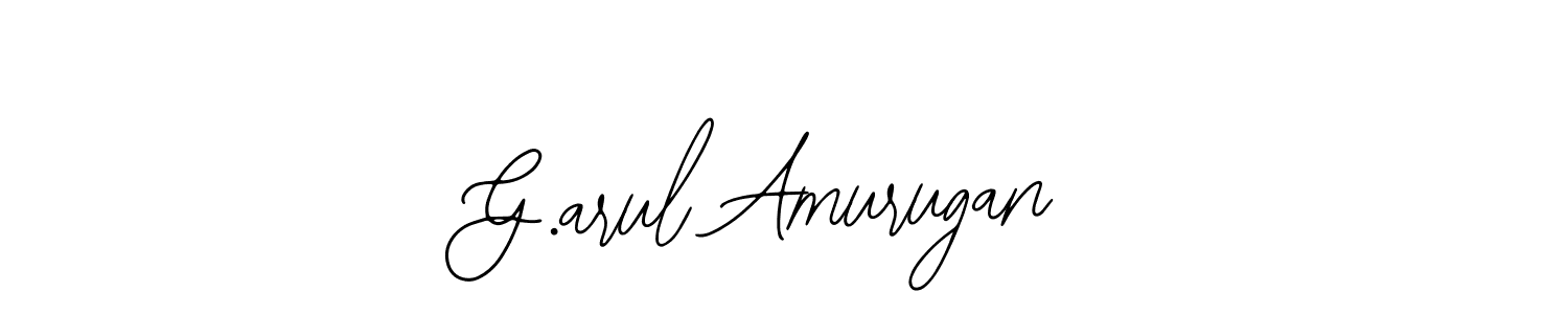 if you are searching for the best signature style for your name G.arul Amurugan. so please give up your signature search. here we have designed multiple signature styles  using Bearetta-2O07w. G.arul Amurugan signature style 12 images and pictures png