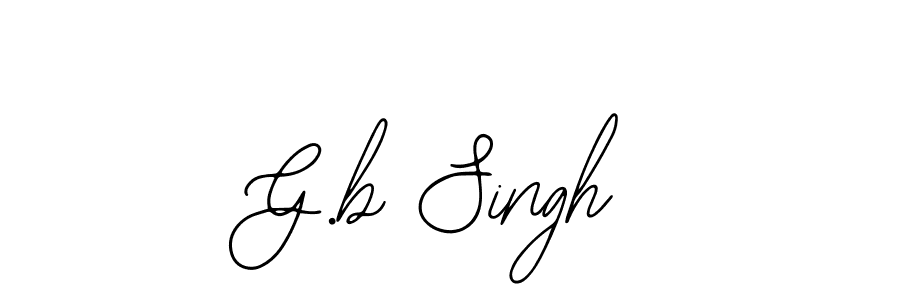 How to Draw G.b Singh signature style? Bearetta-2O07w is a latest design signature styles for name G.b Singh. G.b Singh signature style 12 images and pictures png