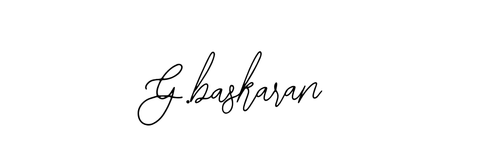 Similarly Bearetta-2O07w is the best handwritten signature design. Signature creator online .You can use it as an online autograph creator for name G.baskaran. G.baskaran signature style 12 images and pictures png