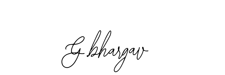 Similarly Bearetta-2O07w is the best handwritten signature design. Signature creator online .You can use it as an online autograph creator for name G.bhargav. G.bhargav signature style 12 images and pictures png
