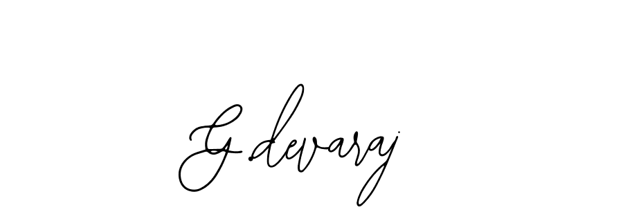 You should practise on your own different ways (Bearetta-2O07w) to write your name (G.devaraj) in signature. don't let someone else do it for you. G.devaraj signature style 12 images and pictures png