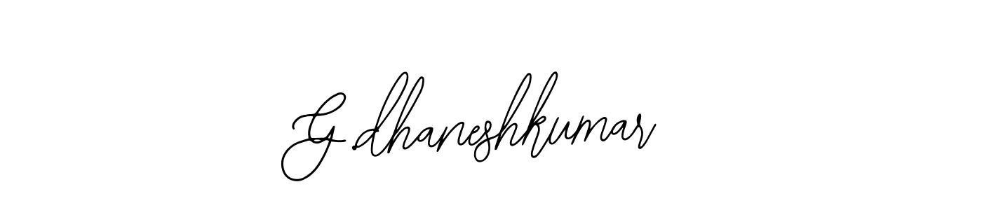 Once you've used our free online signature maker to create your best signature Bearetta-2O07w style, it's time to enjoy all of the benefits that G.dhaneshkumar name signing documents. G.dhaneshkumar signature style 12 images and pictures png