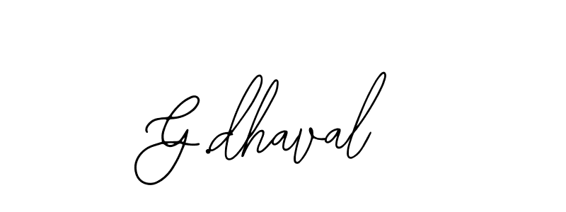 Create a beautiful signature design for name G.dhaval. With this signature (Bearetta-2O07w) fonts, you can make a handwritten signature for free. G.dhaval signature style 12 images and pictures png