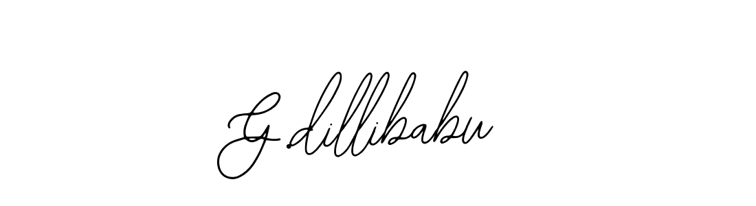 How to Draw G.dillibabu signature style? Bearetta-2O07w is a latest design signature styles for name G.dillibabu. G.dillibabu signature style 12 images and pictures png