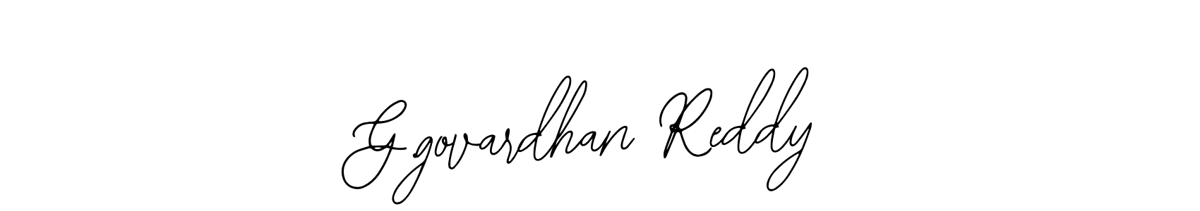 Similarly Bearetta-2O07w is the best handwritten signature design. Signature creator online .You can use it as an online autograph creator for name G.govardhan Reddy. G.govardhan Reddy signature style 12 images and pictures png