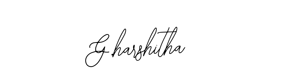 You should practise on your own different ways (Bearetta-2O07w) to write your name (G.harshitha) in signature. don't let someone else do it for you. G.harshitha signature style 12 images and pictures png