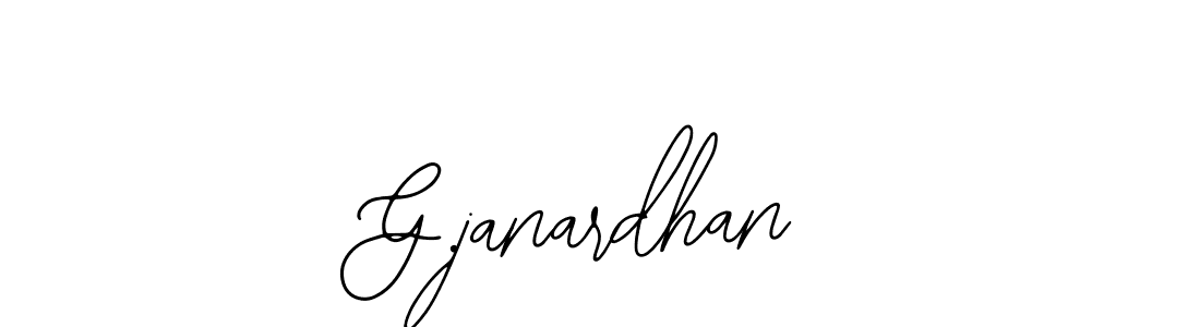 How to Draw G.janardhan signature style? Bearetta-2O07w is a latest design signature styles for name G.janardhan. G.janardhan signature style 12 images and pictures png