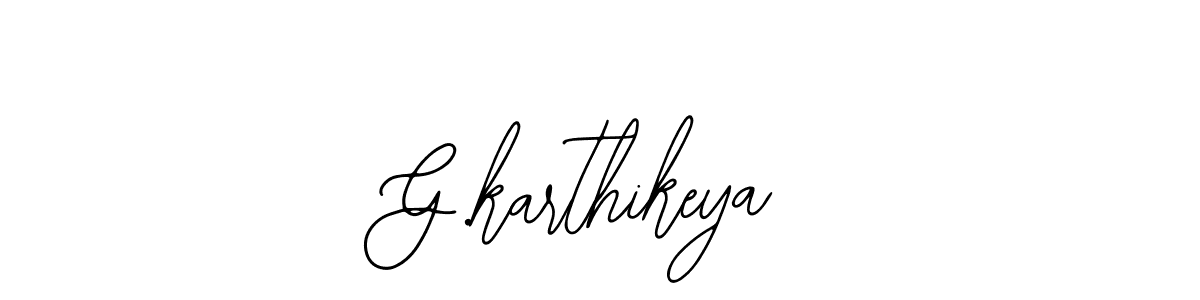 Create a beautiful signature design for name G.karthikeya. With this signature (Bearetta-2O07w) fonts, you can make a handwritten signature for free. G.karthikeya signature style 12 images and pictures png