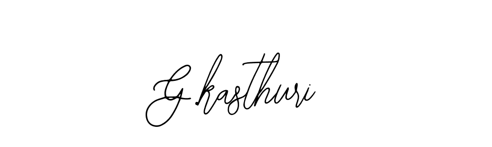 You should practise on your own different ways (Bearetta-2O07w) to write your name (G.kasthuri) in signature. don't let someone else do it for you. G.kasthuri signature style 12 images and pictures png