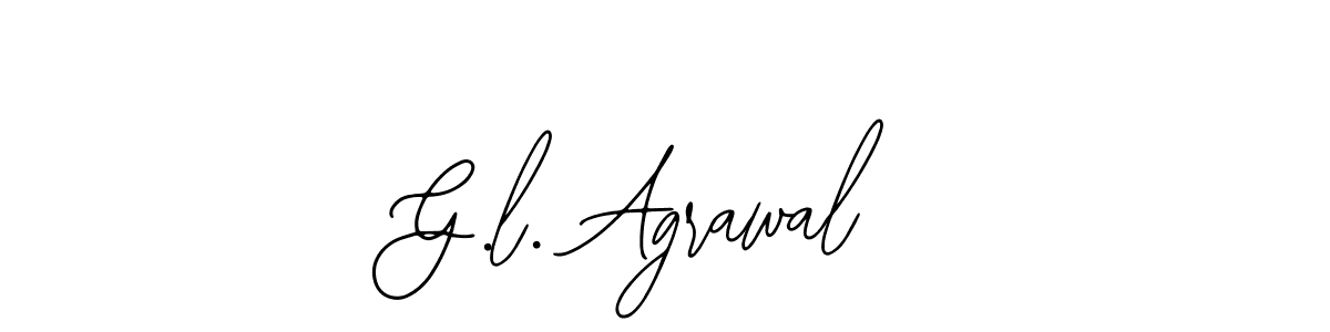 Also we have G.l. Agrawal name is the best signature style. Create professional handwritten signature collection using Bearetta-2O07w autograph style. G.l. Agrawal signature style 12 images and pictures png