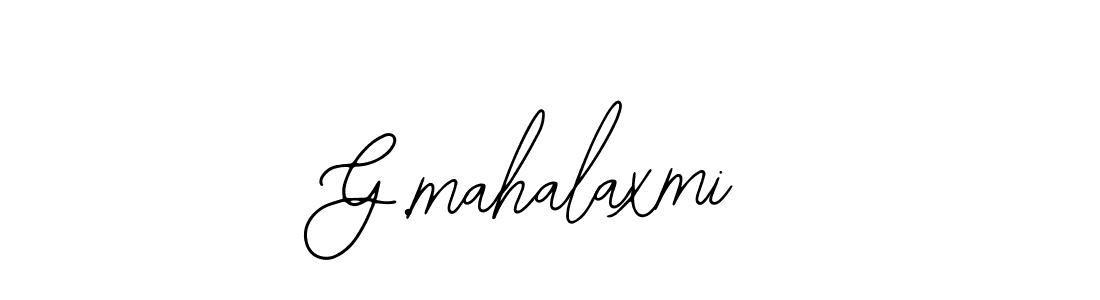 Also we have G.mahalaxmi name is the best signature style. Create professional handwritten signature collection using Bearetta-2O07w autograph style. G.mahalaxmi signature style 12 images and pictures png