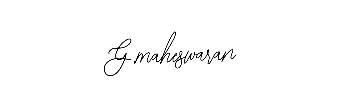 Also we have G.maheswaran name is the best signature style. Create professional handwritten signature collection using Bearetta-2O07w autograph style. G.maheswaran signature style 12 images and pictures png