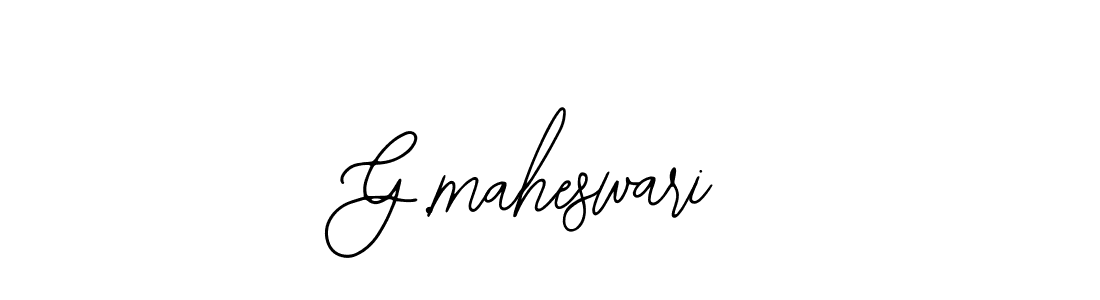 Best and Professional Signature Style for G.maheswari. Bearetta-2O07w Best Signature Style Collection. G.maheswari signature style 12 images and pictures png