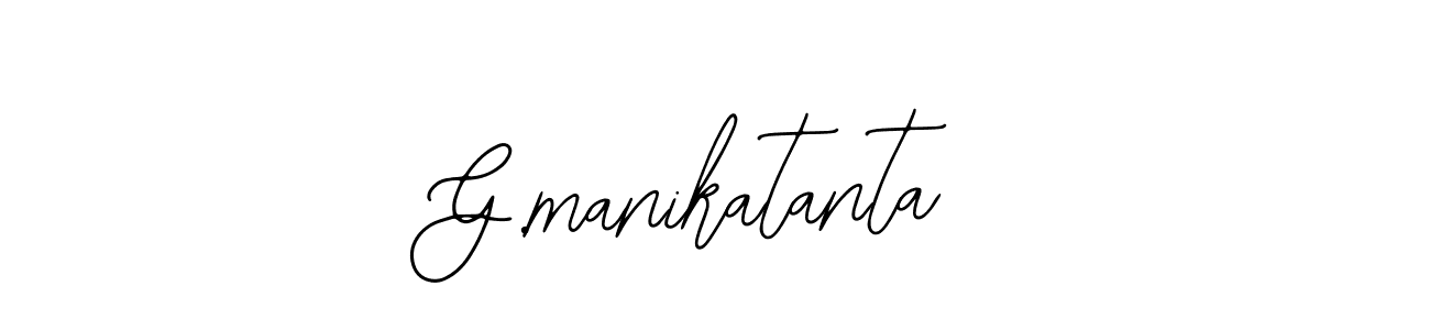 G.manikatanta stylish signature style. Best Handwritten Sign (Bearetta-2O07w) for my name. Handwritten Signature Collection Ideas for my name G.manikatanta. G.manikatanta signature style 12 images and pictures png