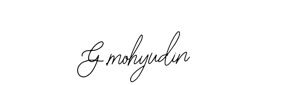 Also You can easily find your signature by using the search form. We will create G.mohyudin name handwritten signature images for you free of cost using Bearetta-2O07w sign style. G.mohyudin signature style 12 images and pictures png